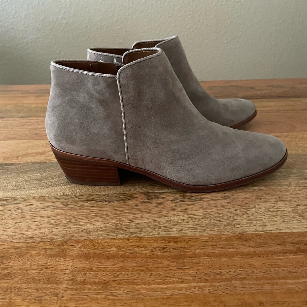 Suede Booties